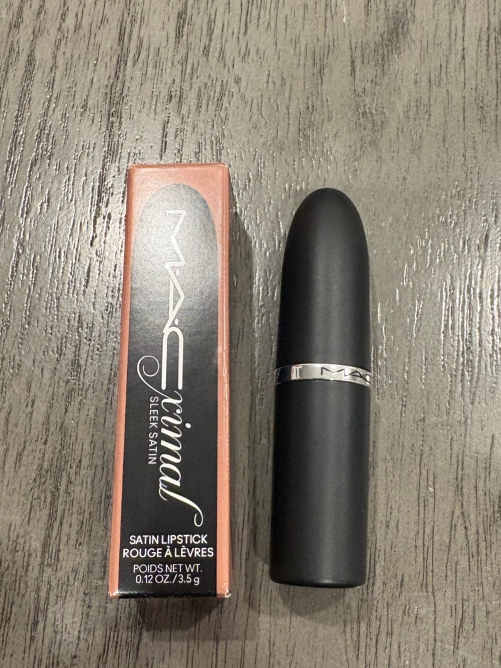*New MAC MACXimal sleek Satin Lipstick- STONE